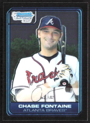 2006 Bowman Draft Picks & Prospects #DP9 Chase Fontaine Chrome Draft Picks - Image 1 of 2