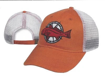 REDFISH  MESH Back Embroidered Fishing Hat - Image 1 of 3