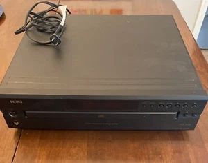 Reproductor cambiador de discos compacto Denon DCM-290 5 CD sin control remoto - muy buen estado - Imagen 1 de 8