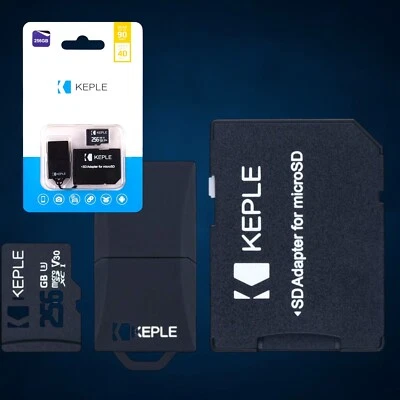 New Keple 256 GB SDHC SDXC SD Class 9p /40 MB/s Memory Card - Image 1 of 3