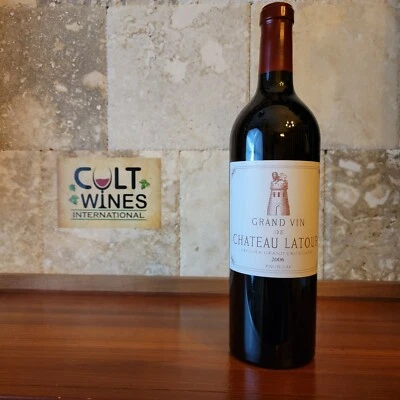 JS 96 pts! 2006 Chateau Latour Bordeaux wine, Pauillac - Image 1 of 2