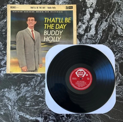 BUDDY HOLLY - THAT'LL BE THE DAY UK 1963 VINYL LP! ACE OF HEARTS - STRONG VG! - Image 1 of 4
