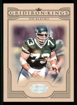 2008 Donruss Threads Pro Gridiron Kings Silver #12 Joe Klecko /250 - Image 1 of 2