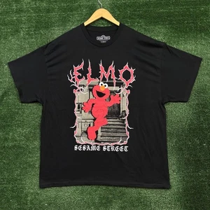 Camiseta Sesame Street Heavy Metal Elmo Talla 2X - Imagen 1 de 4