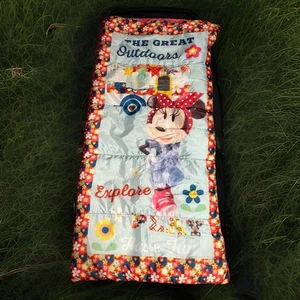 Disney Kids Sleeping Bag Minnie Mouse Sleeping Bag 28 x 56 Inch Gently Used - Picture 1 of 4