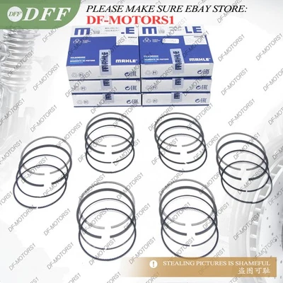 Juego de 6 anillos de pistón Φ82 mm para BMW N52B25 E90 E92 E60 E61 323i 325i 525i X3 2,5 Foto 1 de 4