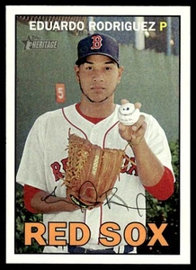 2016 Topps Heritage Eduardo Rodriguez Boston Red Sox #296 - Picture 1 of 2