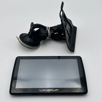GPS Navigation LONGRUF 7 inch Touch Screen World Navigation  8GB 256mb Tested - Image 1 of 4