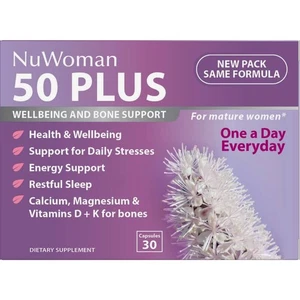 Nuwoman 50 Plus Mujer Bienestar y Soporte Óseo 30 Cápsulas - Imagen 1 de 2