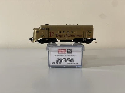 N Scale Model Trains Micro-Trains Line FT Locomotive Twelve Days Of Christmas - Image 1 of 4
