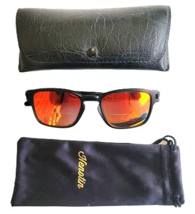 UNISEX OKLEY SQ OO9353-03 SONNENBRILLE GESTELL 52-19-139 MIT ETUI & ETUI MATT BLK - Bild 1 von 11