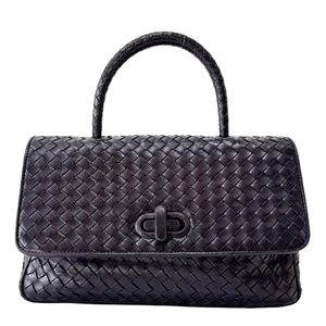 BOTTEGA VENETA Handtasche schwarz Intercciato Leder - Bild 1 von 20