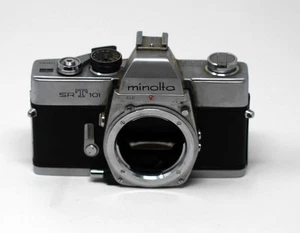 Vintage Japan-made Minolta SRT-101 manual 35mm SLR Film Camera Body Only, tested - Bild 1 von 6