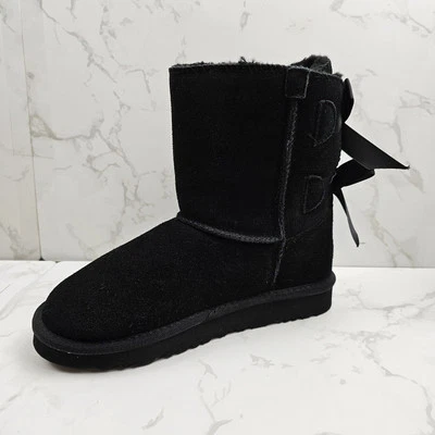 UGG Australia Bailey Bow Women's Ankle Boot, Size 6, Right Boot Only, Amputee - Image 1 of 4