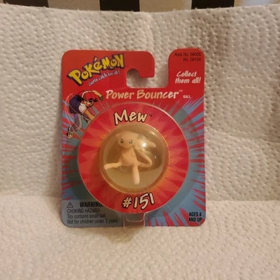 NEW Hasbro Pokemon Power Bouncer # 151  MEW - Imagem 1 de 2