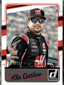 2017 Donruss Racing Blue Foil The Outlaw Serial #212/299 #48 - Picture 1 of 2