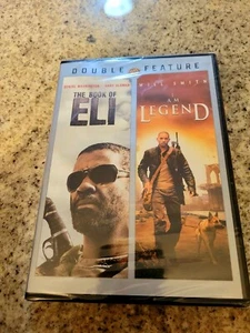The Book Of Eli I Am Legend DVD Combo Will Smith Denzel Washington Sealed New - Picture 1 of 7