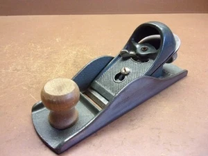 CRAFTSMAN Gray Green Block Plane Crown Logo 1 5/8" Good Plane Iron Take a LQQK! - Picture 1 of 10