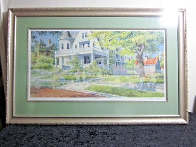 Litografía grande firmada a mano Charles Peterson edición limitada numerada 1797/2800 Foto 1 de 4