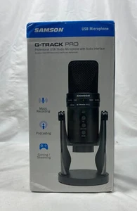 Samson G-Track Pro Studio USB Microphone w/ Built in Audio Interface - Picture 1 of 17
