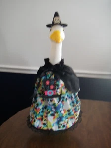 Goose clothes outfit - Halloween tye-dye skulls dress & cape w/hat for 24-27" - Picture 1 of 4