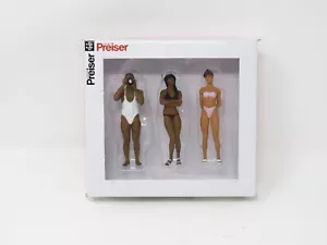 Preiser G 45013 Bikini Damen Strand Männlich Fotograf Schwimmer Menschen Figur Set - Bild 1 von 6