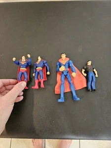 Superman Figures Superman Kids Toy Lot - Picture 1 of 4