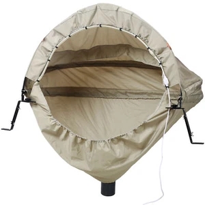 Hood Table Miter Saw Dust Collector Come with Storage Bag - Fits All Miter Saws - Picture 1 of 7