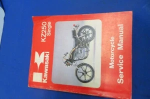 Factory Kawasaki KZ250  Service Manual, 1982 # 99924-1023-04  D1-D4  C D G W - Bild 1 von 13