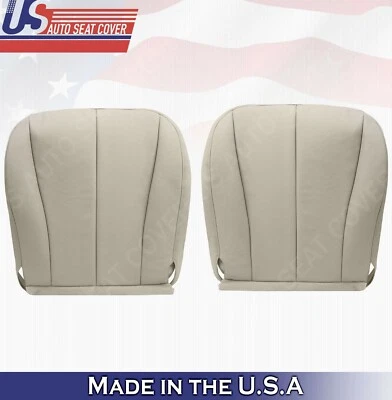 Cubiertas de asiento de cuero inferiores de pasajero para Toyota Camry 2007 a 2011 en color tostado Foto 1 de 4