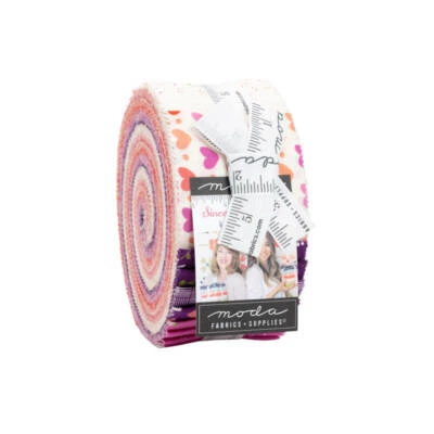 Moda SINCERELY YOURS 2.5" Quilt Fabric Strips 37610JR Jelly Roll Sherri Chelsi - Image 1 of 2