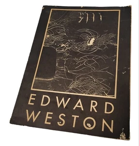 Vtg 40's Edward Weston Art Photography Book 1946 MOMA Nancy Newhall Nude Form - Picture 1 of 9