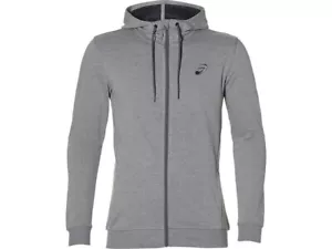 Chaqueta deportiva tejida para hombre Asics 150606-0714 gris brezo mediano talla XL - Imagen 1 de 5