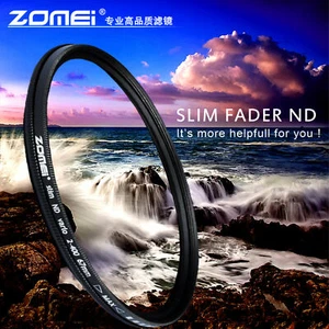 62mm Neutral Density Fader Adjustable ZOMEI ND Filter ND2,ND4,ND8-400 For Camera - Picture 1 of 6