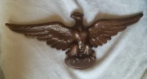 Vintage Holland Mold Bald Eagle Figurine Ceramic Wall Decor - Picture 1 of 12