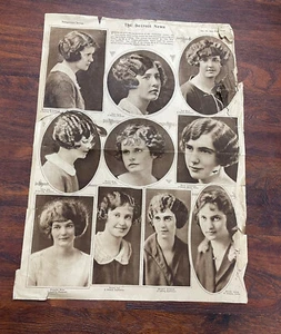 Michigan State M.A.C. Detroit News 1924 Beauty Competition News Ad XRARE!!! - Picture 1 of 4