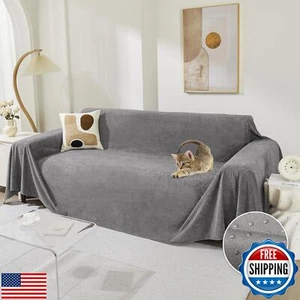 MEETSKY Couchbezug für 3 Kissen Sofa waschbar, rutschfest Katze Kratzfest S - Bild 1 von 5