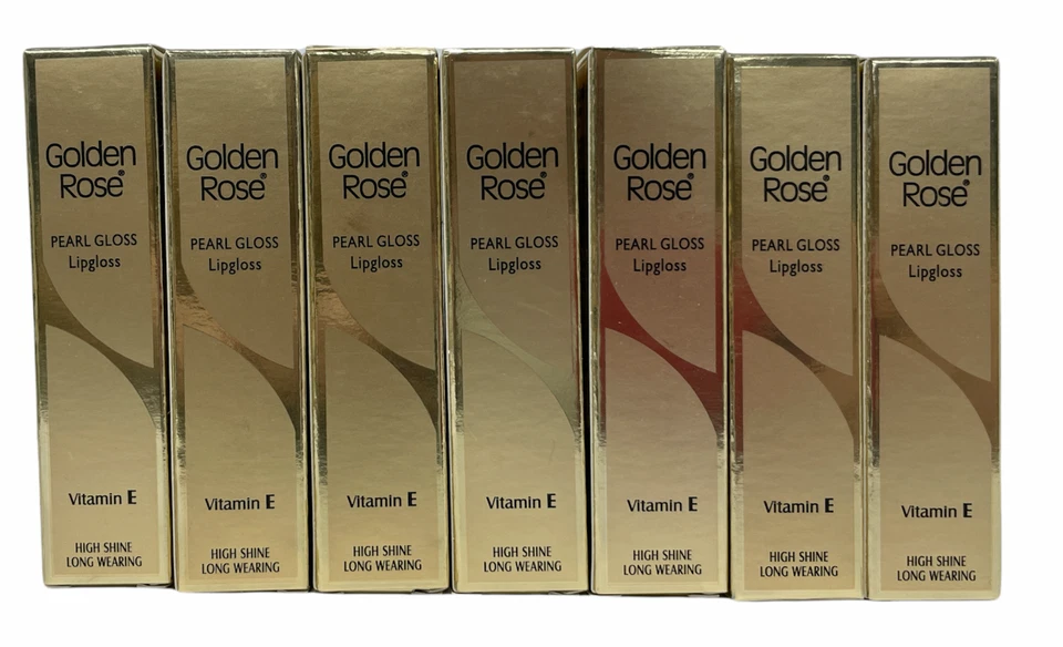 Golden Rose Pearl Gloss Lipgloss W/Vitamin E (8mL/0.27oz) LOT OF 2; YOU PICK! - Image 1 of 1