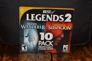 Best of Legends 2 10 Pk. DVD-ROM PC Video Game LEGENDS of the WANDERER/SUSPICION - Picture 1 of 6
