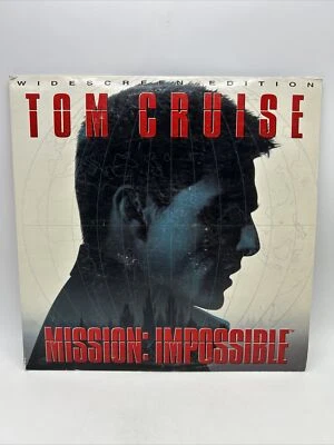 Mission Impossible Tom Cruise Widescreen Edition Movie Laserdisc 1996 Paramount - Image 1 of 4