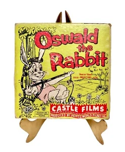 VTG Oswald the Rabbit SOFTBALL GAME 8mm Movie Complete Edition Castle Films #435 - Foto 1 di 6