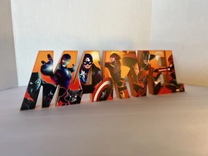 Marvel Superheroes Decor Art Sign | Thor, Iron Man, Spiderman - Picture 1 of 6