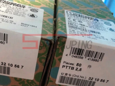 50PCS Phoenix Contact Terminal Block PTTB2.5 (PTTB2,5) 3210567 New - Image 1 of 3