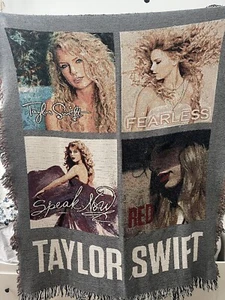 Coperta 4 album Taylor Swift tessuto tiro RARO debutto parla ora senza paura rosso - Foto 1 di 6