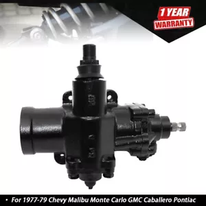 Caja de engranajes de dirección asistida para Chevy Malibu 77-79 Monte Carlo GMC Caballero Pontiac - Imagen 1 de 12