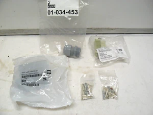 Harting HAN 16A-GS-21 & HAN 25D-BU-C Connector Kit 25 Pin Kuka 01-034-453 - Picture 1 of 7