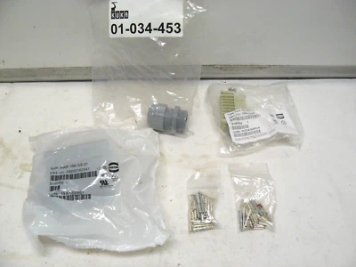 Harting HAN 16A-GS-21 & HAN 25D-BU-C Connector Kit 25 Pin Kuka 01-034-453 - Image 1 of 4