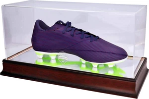 Seattle Sounders FC Mahogany Team Logo Soccer Cleat Display Case - Picture 1 of 1