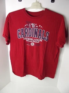 St. Louis Cardinals Short Sleeve Adult Tee Sz L VF Image Wear - Picture 1 of 9