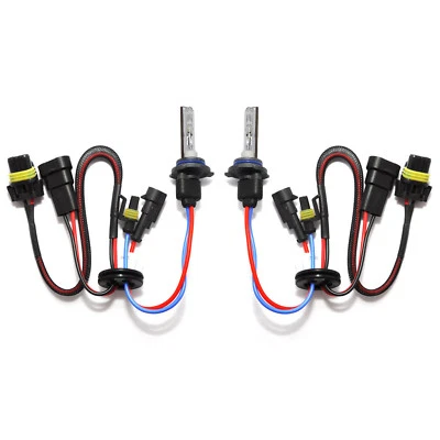 CNLIGHT 9006 HB4 10000K HID Xenon Bulbs Headlight 50w 55w Headlamps blue U.K. - Image 1 of 4